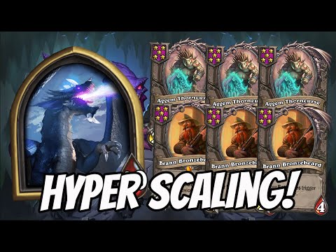 HYPER GIGA SCALING PIGGIES! | Hearthstone Battlegrounds