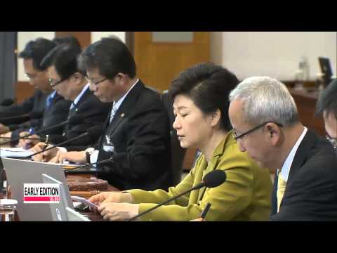 President Park officially appoints health minister, chief state auditor, prosecutor general