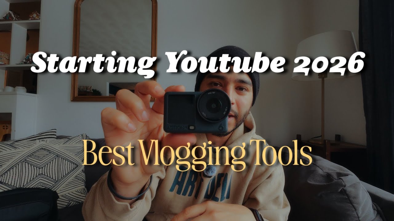 Best tools to start vlogging on youtube in 2026