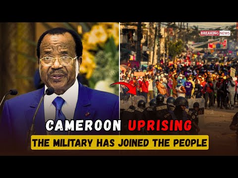 BREAKING NEWS 🇨🇲 Cameroon Rising: Soldiers Turn Against Biya– A Revolution Begins! #CameroonProtests