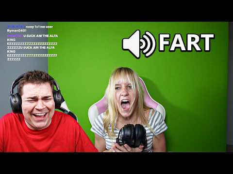 trolling my little sister with a SOUND BOARD