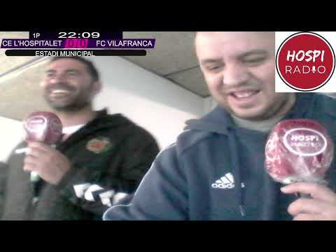 Narración partido C. E. L'Hospitalet - F. C. Vilafranca jornada 32 Temporada 21/22