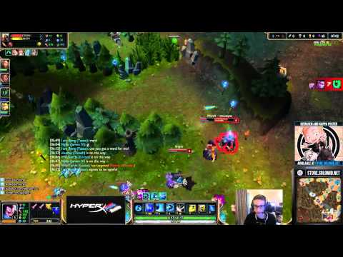 Bjergsen Yasuo vs Zed [Challenger Ranked solo queue mid]