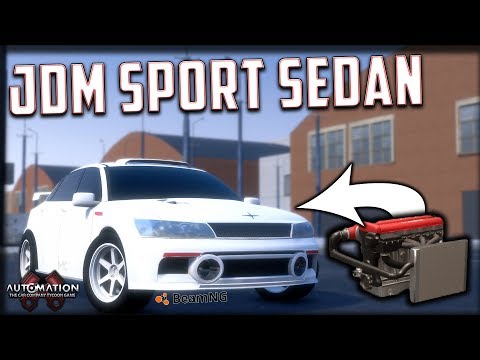 Building A JDM Sports Sedan Automation - BeamNG
