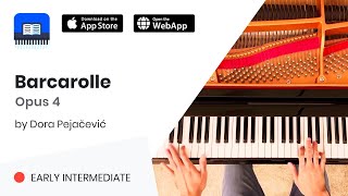 Barcarolle Opus 4 by Dora Pejačević