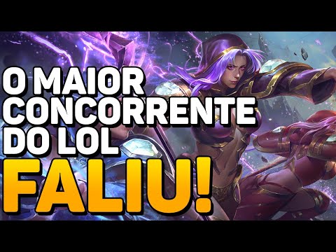ADEUS... O MAIOR CONCORRENTE DO LEAGUE OF LEGENDS FOI DE BASE