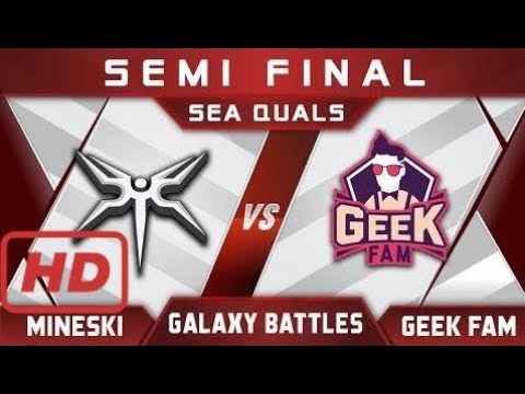 Mineski vs Geek Fam Semi Final Galaxy Battles 2018 Major SEA Highlights Dota 2