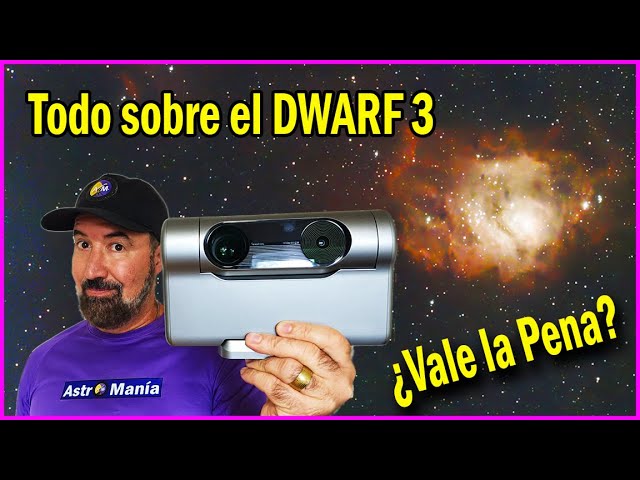Vídeo relacionado con DWARFLAB Dwarf 3 Smart Telescopio - EAA todo en uno, enfoque automático, cámaras duales 4K para astronomía, naturaleza y panorámica, ultra ligero (1,35 kg), para todos de 6 a 98 años