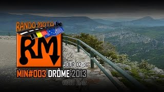 preview picture of video 'Rando-Moto.be 09 mai 2013 DROME (HD) (1ère partie)'