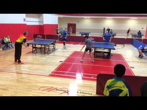 Chicago Table Tennis League 11/5/15 CCG vs Fox Valley TT Part 2