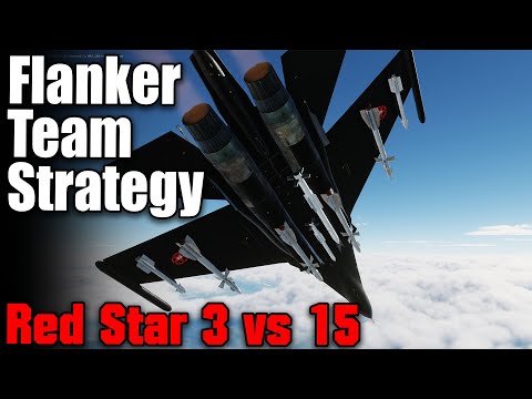 DCS | J-11 Chinese variant of Russian Su-27 Flanker - BVR Combat