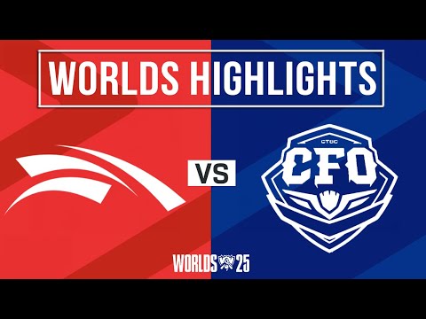 HLE vs CFO Highlights ALL GAMES | Worlds 2025 Swiss Stage | Hanwha Life Esports vs Flying Oyster