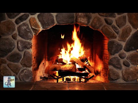 Super Relaxing Fireplace Sounds ???? Cozy Crackling Fire ???? (NO MUSIC)