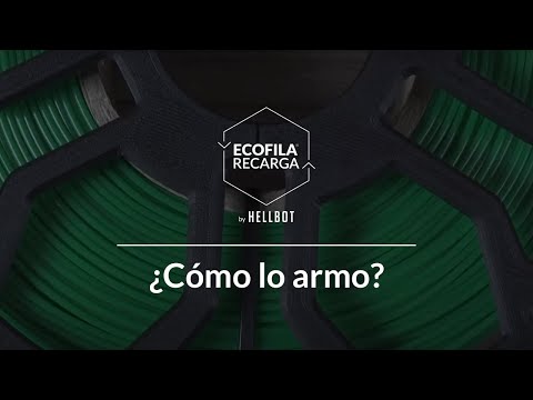 Filamento Hellbot Recarga Ecofila PLA Soft Colors Pastel 1,75mm 1kg
