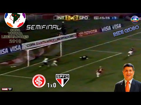 Libertadores 2010 - Internacional 1x0 São Paulo