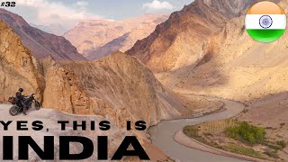 Blocked by a LANDSLIDE! Ride with me in the mesmerizing Spiti Valley - India Motorcycle vlog EP32