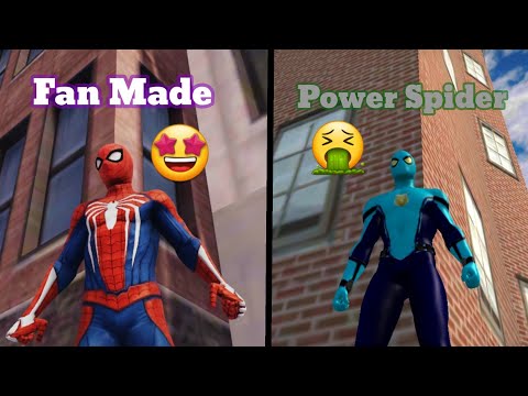 Spider-Man Mobile game Fan Made VS Power Spider 2 (Android/ios) 2022!!