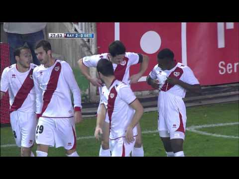 Gol de Piti (2-0) en el Rayo Vallecano - Getafe CF - HD