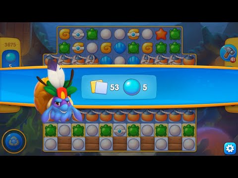 Fishdom. Level 3675 + MiniGame. HD Quality