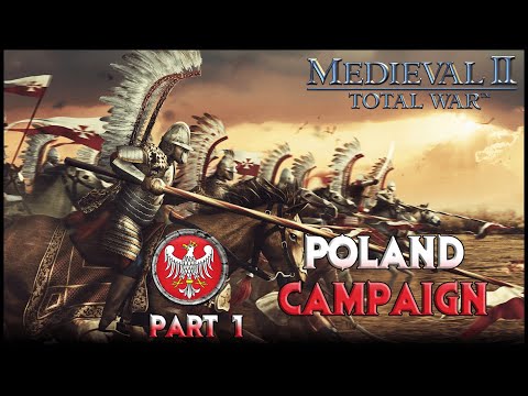 Playing M2TW - Poland Campaign part 1 - "Before the Winged Hussars Arrive"