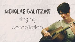 Nicholas Galitzine singing compilation