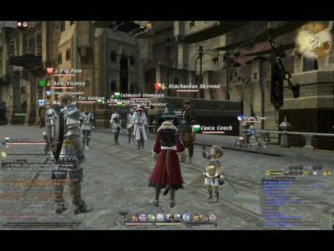 106 Let's Play Final Fantasy XIV - Patch 1.23b Atomos - All White Mage Quests Complete [Part 1]