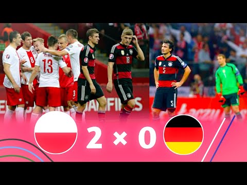 Poland Destroying World Champions Germany - Poland 2 × 0 Germany 2014 Euro Qualifier