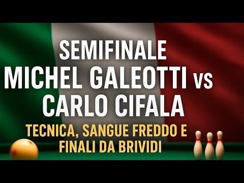 🏆 Semifinale | Michel Galeotti VS Carlo Cifala | Tecnica, Sangue Freddo e Finali da Brividi