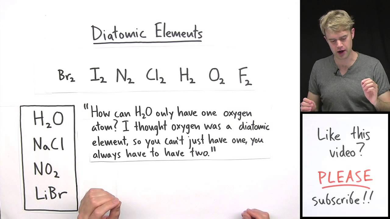Super Common Mistake: Diatomic Elements