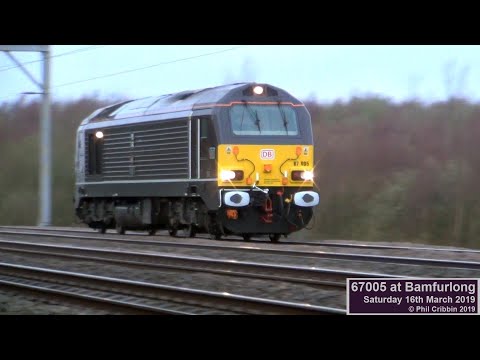 67005 at Bamfurlong - 16th March 2019