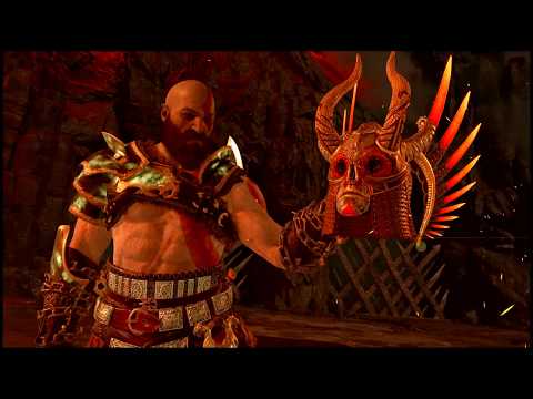 Valkyrie Gondul Battle (Muspelheim Location) | God of War 4 Gameplay