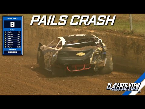 Super Sedans | Dempsie Pails Crash - Gympie - 26th Nov 2022 | Clay-Per-View Highlights