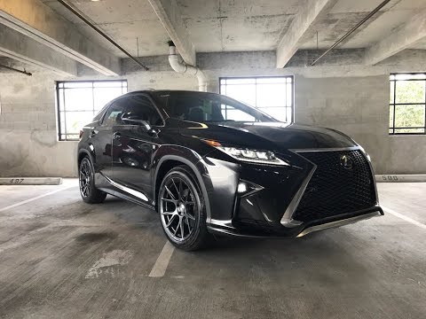 Worlds First 2016 RX 350 F-Sport Lowered on RS-R Suspension & Vossen Wheels Walkaround (4k)
