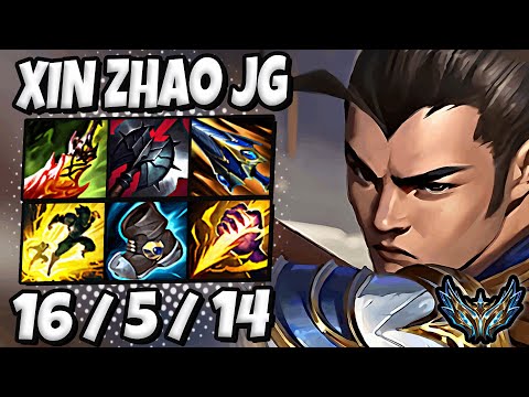 Xin Zhao  vs Lee Sin [ Jungle ] Patch 25.24 Korea Challenger 1101 LP