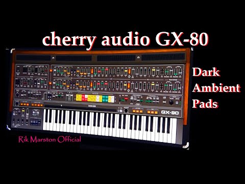 Cherry Audio GX-80 Virtual Classic Analog Synthesizer Yamaha CS 80 Rik Marston