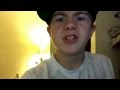 White kid sings "real slim shady" by Eminem 