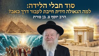 סוד חבלי הלידה: למה הגאולה היהודית חייבת לעבור דרך כאב? | הרב יוסף צ. בן פורת - יקנעם - תשפ"ו (הרב יוסף צבי בן פורת) - התמונה מוצגת ישירות מתוך אתר האינטרנט יוטיוב. זכויות היוצרים בתמונה שייכות ליוצרה. קישור קרדיט למקור התוכן נמצא בתוך דף הסרטון