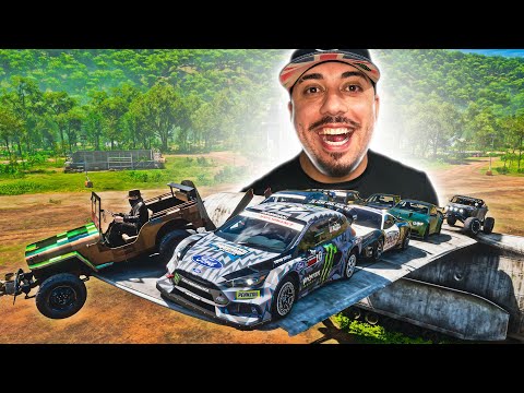 Quem vai SOBREVIVER? Esconde-Esconde no Aeroporto ABANDONADO com Carros ÉPICO no Forza Horizon 5
