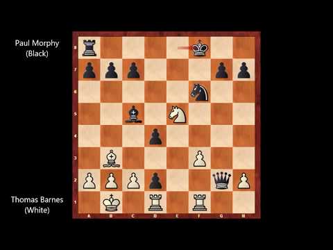 Paul Morphy Sacrificed the Exchange, the Bishop and the Knight #115