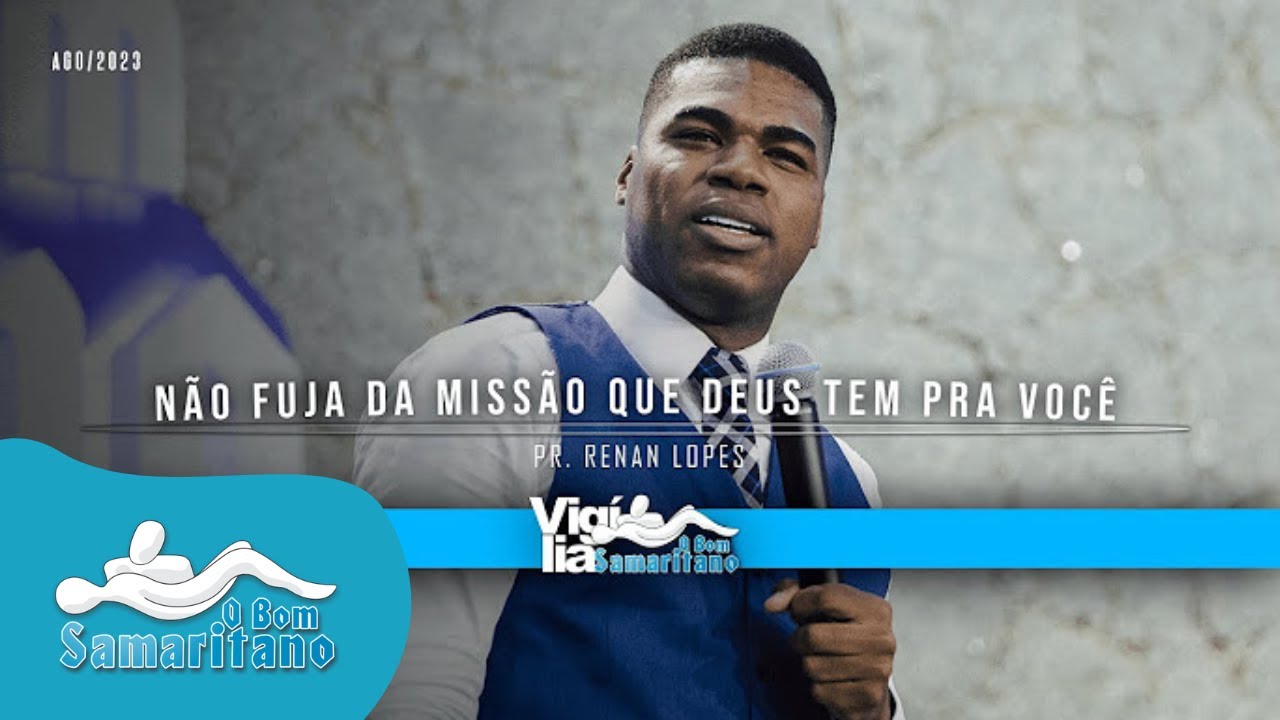 Não fuja da missão que Deus tem pra você | Pr. Renan Lopes