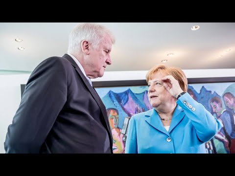 Merkel and Seehofer meet for crisis summit on asylum policy