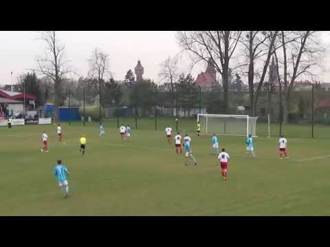 Piast Żmigród -- Polonia Trzebnica DERBY! III liga -- 05 04 20145 (1)