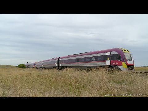 Vline Vlocity Diesel Railcar Transfer VL44 & VL80  (13/1/2021) - PoathTV Trains In Australia