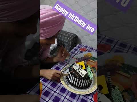 #😎😎😎HappyBirthdaybro 💪💪💪 #shortvideo #cake #celebration #party