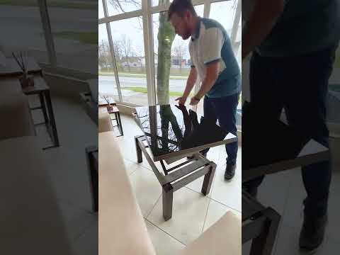 Стол-трансформер с фотопечатью "Флай"