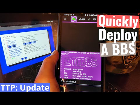 Update: Simple Packet BBS Server-Bereitstellung