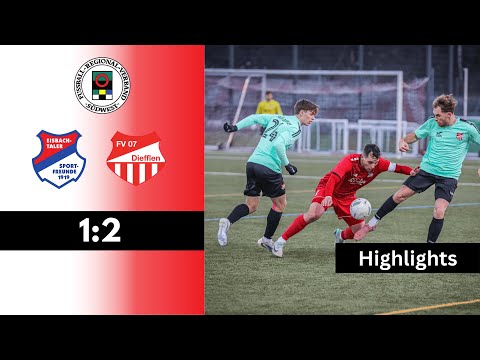 Highlights | Spfr. Eisbachtal vs. FV Diefflen 1:2 | 18. Spieltag Oberliga RLP/Saar