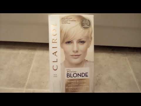 Vlog- Clairol Born Blonde I dye my hair