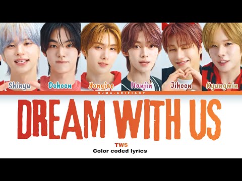 TWS (투어스) - Dream With Us / 2026 FIFA World Cup / JTBC News || Color coded lyrics ROMANIZED 