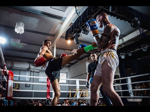1774 Muaythai Series - 5th Edition - Fabrice Dellanon (Sitshoothon) vs Matt Smith (Nukzu)